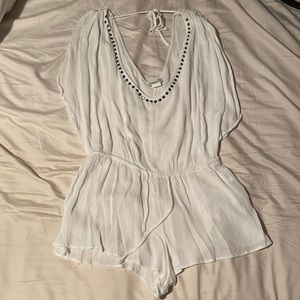 Women’s White Romper